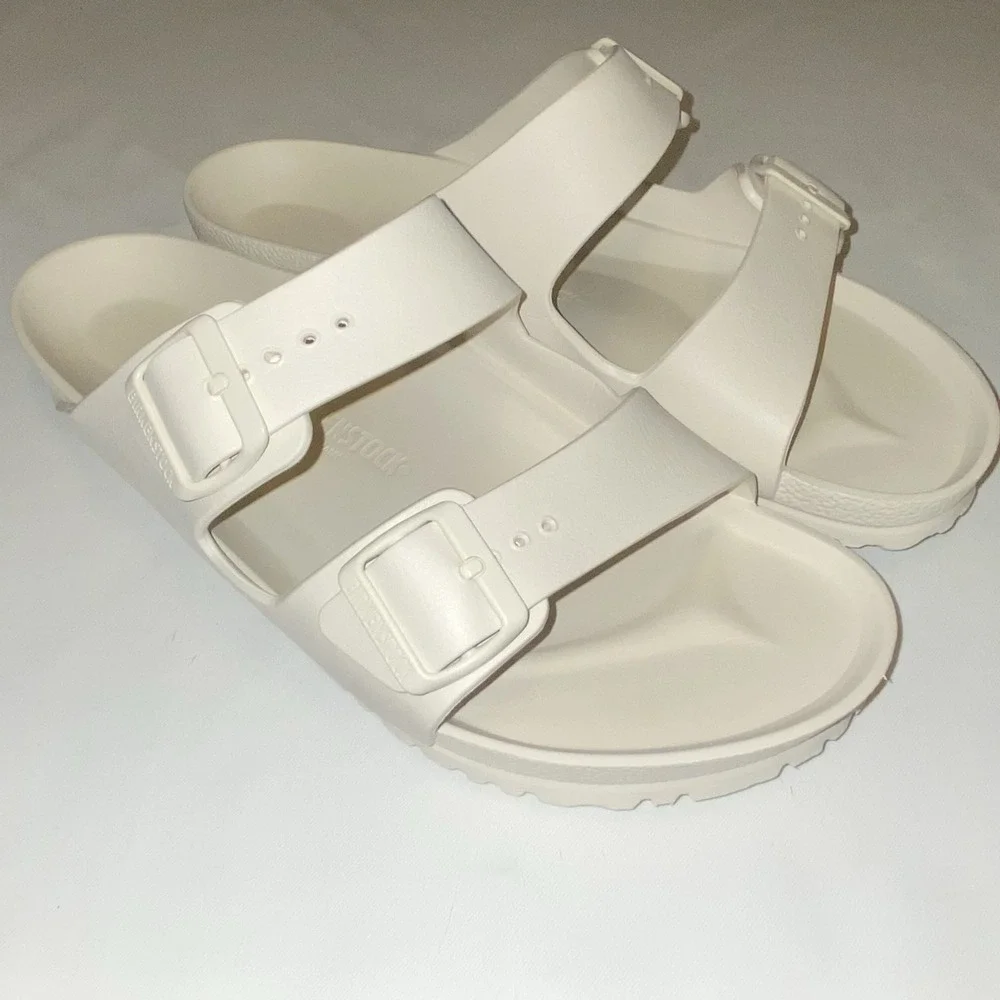 BIRKENSTOCK Arizona EVA Men Size 11 White Slipper Slide Flip Flop/Sandal285*New*